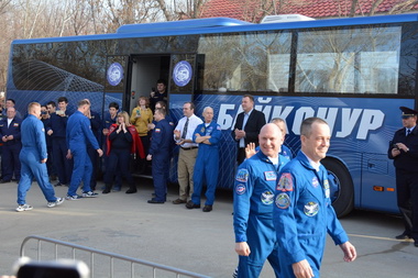 March 2018, Soyuz MS-08 launch tour Baikonur photos