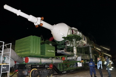 October 2018, Soyuz MS-10 Baikonur launch tour