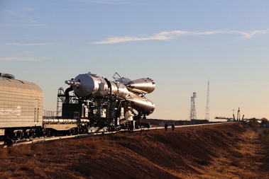 October 2018, Soyuz MS-10 Baikonur launch tour