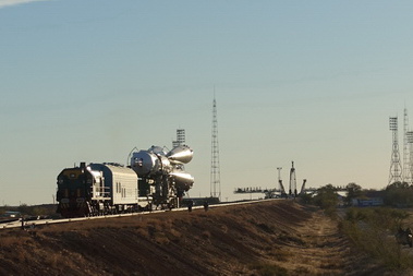 October 2018, Soyuz MS-10 Baikonur launch tour