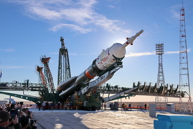 October 2018, Soyuz MS-10 Baikonur launch tour