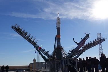 October 2018, Soyuz MS-10 Baikonur launch tour