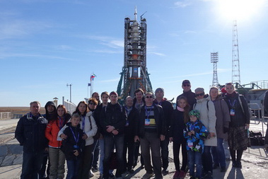 October 2018, Soyuz MS-10 Baikonur launch tour