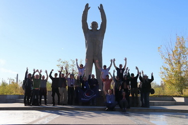 October 2018, Soyuz MS-10 Baikonur launch tour