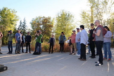 October 2018, Soyuz MS-10 Baikonur launch tour