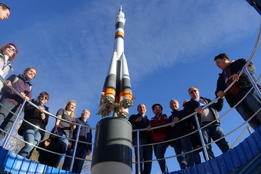 October 2018, Soyuz MS-10 Baikonur launch tour