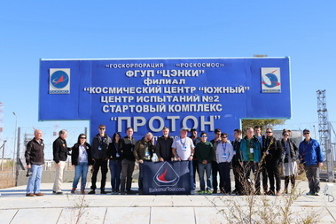 October 2018, Soyuz MS-10 Baikonur launch tour