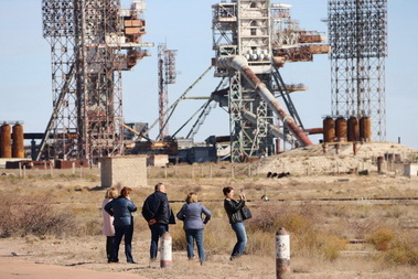 October 2018, Soyuz MS-10 Baikonur launch tour