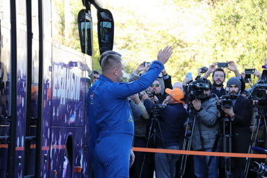 October 2018, Soyuz MS-10 Baikonur launch tour