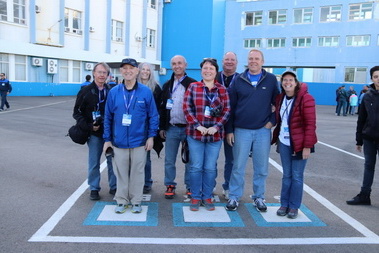 October 2018, Soyuz MS-10 Baikonur launch tour