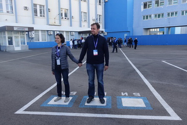 October 2018, Soyuz MS-10 Baikonur launch tour