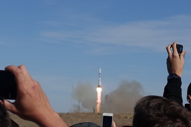 October 2018, Soyuz MS-10 Baikonur launch tour