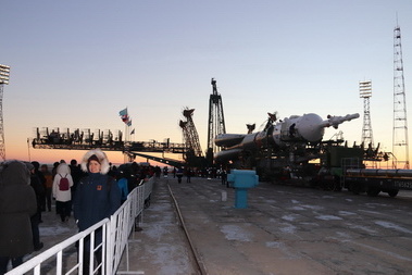 December 2018, Soyuz MS-11 Russia space launch tour