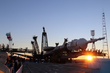 December 2018, Soyuz MS-11 Russia space launch tour