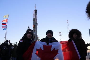 December 2018, Soyuz MS-11 Russia space launch tour