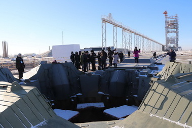 December 2018, Soyuz MS-11 Russia space launch tour