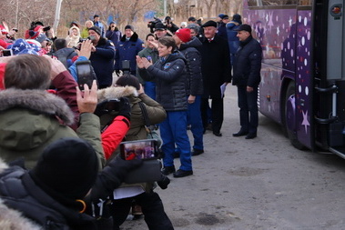 December 2018, Soyuz MS-11 Russia space launch tour