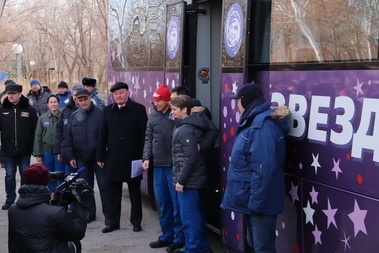 December 2018, Soyuz MS-11 Russia space launch tour