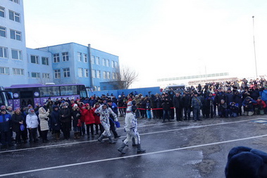 December 2018, Soyuz MS-11 Russia space launch tour