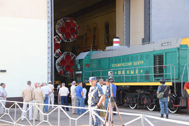 September 2018, Soyuz MS-15 Russia space launch tour