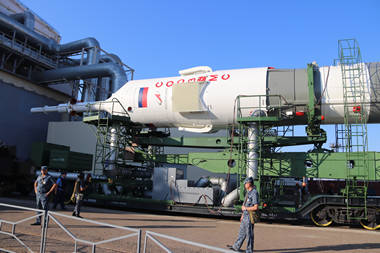 September 2018, Soyuz MS-15 Russia space launch tour