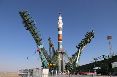 September 2018, Soyuz MS-15 Russia space launch tour