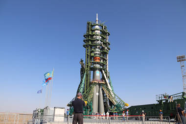 September 2018, Soyuz MS-15 Russia space launch tour