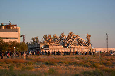 September 2018, Soyuz MS-15 Russia space launch tour