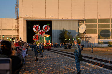 September 2018, Soyuz MS-15 Russia space launch tour