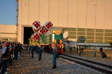 September 2018, Soyuz MS-15 Russia space launch tour