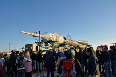 September 2018, Soyuz MS-15 Russia space launch tour