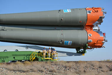 September 2018, Soyuz MS-15 Russia space launch tour