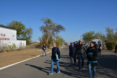 September 2018, Soyuz MS-15 Russia space launch tour