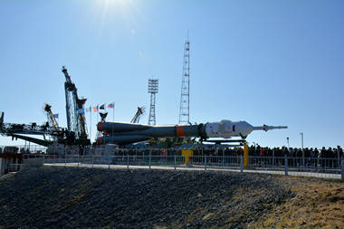 September 2018, Soyuz MS-15 Russia space launch tour