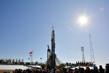 September 2018, Soyuz MS-15 Russia space launch tour