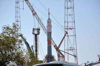 September 2018, Soyuz MS-15 Russia space launch tour