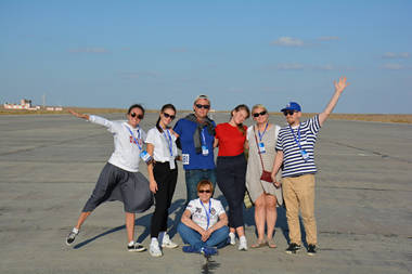 September 2018, Soyuz MS-15 Russia space launch tour