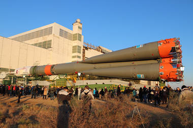 September 2018, Soyuz MS-15 Russia space launch tour