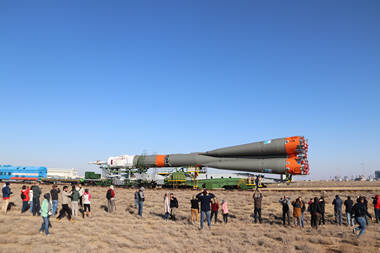 September 2018, Soyuz MS-15 Russia space launch tour