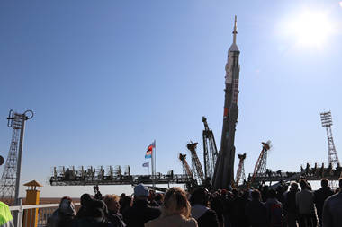 September 2018, Soyuz MS-15 Russia space launch tour