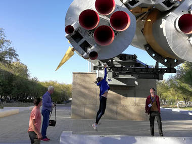 September 2018, Soyuz MS-15 Russia space launch tour