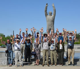 Baikonur space launch tour photos