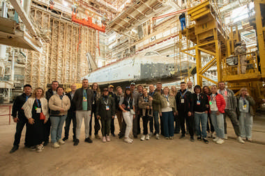 September 2025 rocket launch tour Russia